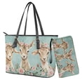 thumbnail image 1 of ZUXONGSY Rose Sheep Print Purse and Wallet Sets Womens Handbag and Purse Set Lightweight Top Handle Tote Bag for Women Waterproof Shoulder Handbag with Wallet, 1 of 4