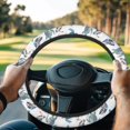 thumbnail image 1 of ZUXONGSY Sea Turtle Pattern Golf Cart Steering Wheel Cover Cute Car Accessories Good Texture Nice Look Club Car Steering Wheel Cover Decorative Auto Wheel Cover Gifts for Friends Family, 1 of 7