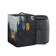 thumbnail image 1 of ZUXONGSY Spooky Ghost Air Fryer Cover Pressure Cooker Dust Cover with Storage Pockets Universal Size Air Fryer Dustproof Rice Cooker Cover Easy to Clean Halloween Decor, 1 of 7
