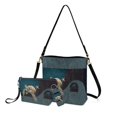 thumbnail image 1 of ZUXONGSY Starfish Sea Turtle Print Large Capacity Bucket Purse for Women with Makeup Bag and Dedicated Lip Gloss Sleeve, Includes Toiletry Organizer for Daily Use, 1 of 4