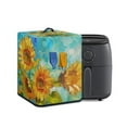 thumbnail image 1 of ZUXONGSY Sunflower Oil Painting Air Fryer Cover Kitchen Appliance Protective Cover with Bottom Edge Polyester Electric Pressure Cooker Cover Anti-Fingerprint for Women Wife Gifts, 1 of 7