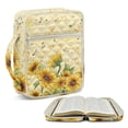 thumbnail image 1 of ZUXONGSY Sunflower Print Bible Cover for Women Bible Bag Multifunctional Scripture Bag with Multiple Pockets Journal Case for Study, 1 of 7