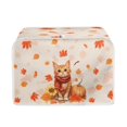 thumbnail image 1 of ZUXONGSY Thanksgiving Pumpkin Cat Toast Cover 2 Slice Kitchen Appliance Covers Wide Slot Quilted Toaster Appliance Dust-Proof Cover Fingerprint Protector Bread Machine Cover Fall Harvest, 1 of 7
