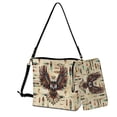 thumbnail image 1 of ZUXONGSY Tribal Eagle Print Multifunctional Crossbody Handbag with Leather Wallet for Women, Multipurpose Bucket Bag Tote Purse Set for Dating Business, 1 of 4