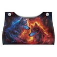 thumbnail image 1 of ZUXONGSY Wolf Tissue Box Covers Rectangular PU Long Tissue Box Cover with Buttons Modern PU Leather Tissue Box Holder Easy to Install Waterproof Tissue Cover for Table, Countertop, 1 of 7