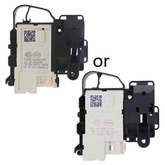 ZV-447 Washer Door Lock Assembly Washing Machine Door Switch Replacement Part for Haier TCL 0024000128D Replacement