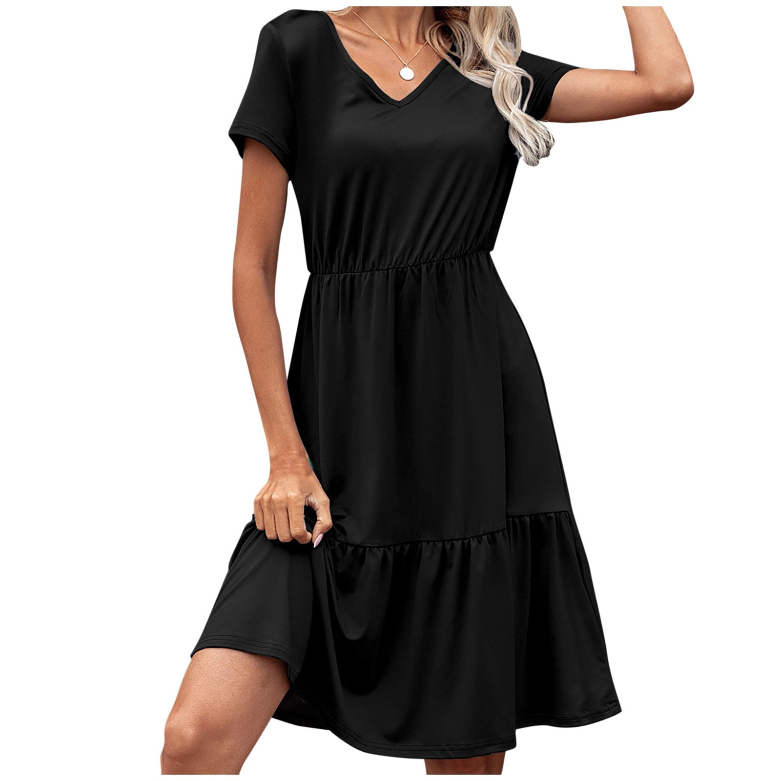 ZVAVZ Early Prime Deals Day 2024 Summer Women's Solid Color Sleeveless