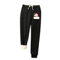 thumbnail image 1 of ZVAVZ Fleece Sweatpants Women Winter Warm Sherpa Lined Pants Athletic Casual Solid Color Jogger Sweatpants with Pockets, 1 of 6
