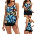 thumbnail image 1 of ZVAVZ Vintage Swimsuit for Women Tankini Bathing Suits for Women Two Pieces Tummy Control Swimsuit Fashion Floral Printed Plus Size Swimwear Suit Swimsuit Bottoms for Women Tummy, 1 of 7