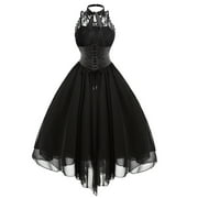 punk rock prom dress Style Gown, Cheap Formal Dresses identical to the FLOCON skirt. Punk Prom