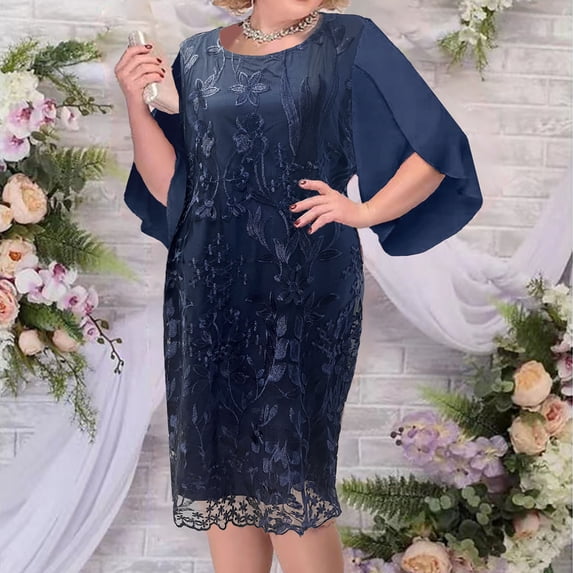 ZVAVZ Womens Clearance Plus Size Dresses for Women Elegant Wedding Guest Dresses Lace Strap Off The Shoulder Maxi High Low Cocktail Dress midi dresses for women wedding guest