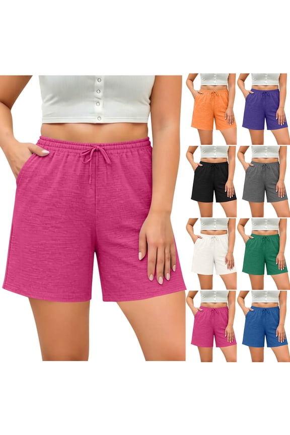 Womens High Waist Ripped Denim Shorts Raw Edge Stretchy Distressed Shorts Summer Fashion Jean Shorts with Pockets Blue S