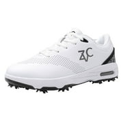 MIKASHIMA ZVC Spiked Men's Golf Shoes Waterproof Lightweight Professional Outdoor Golf Sport Sneakers