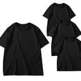 thumbnail image 1 of ZVNAΖH 3 Packs Althletic T-shirts, Mens Short Sleeve Crew Neck T-Shirt Breathable Oversized Tee Althletic Exercise Basic Workout Tops, 1 of 8