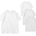 thumbnail image 1 of ZVNAΖH 3 Packs Althletic T-shirts, Mens Short Sleeve Crew Neck T-Shirt Breathable Oversized Tee Althletic Exercise Basic Workout Tops, 1 of 8