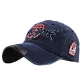 thumbnail image 1 of ZVNAΖH Adjustable Baseball Caps Unisex Snapback Embroidery Hats, 1 of 2