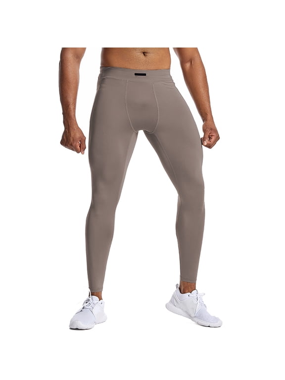 ZVNAΖH Men’s Compression Pants Athletic Running Leggings Workout Tights Quick Dry Base Layer Basketball Sports Underpants