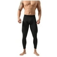 thumbnail image 1 of ZVNAΖH Men’s Compression Pants Running Tights Workout Leggings Athletic Base Layer Pants for Sports Yoga Basketball, 1 of 7