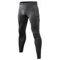 thumbnail image 1 of ZVNAΖH Men's Compression Pants with Pockets,Workout Athletic Tights Leggings Athletic Base Layer Underwear, 1 of 6