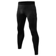 thumbnail image 1 of ZVNAΖH Men's Compression Pants with Pockets,Workout Athletic Tights Leggings Athletic Base Layer Underwear, 1 of 9