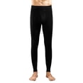 thumbnail image 1 of ZVNAΖH Men's Thermal Base Layer Pants, Elastic Waist Winter Underwear Bottoms, Warm Long John Sleepwear, M-4XL, 1 of 3