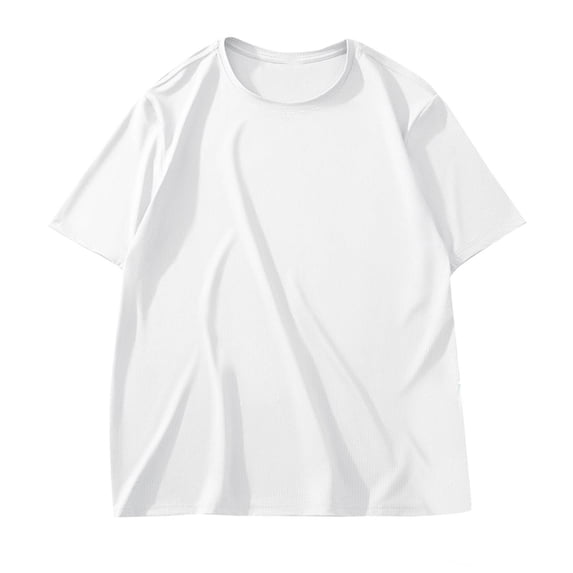ZVNAΖH Men's Ultra-Soft Relaxed Fit Crewneck Short Sleeve T-Shirt, Everyday Casual & Athletic Wear, Available in Big & Tall, S-5XL