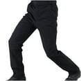 thumbnail image 1 of ZVNAΖH Men's Winter Tactical Work Pants - Thermal Waterproof Softshell Fleece Lined Cargo Pants for Cold Weather & Outdoor Use, 1 of 2