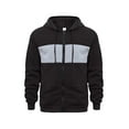 thumbnail image 1 of ZVNAΖH Mens Full Zip Up Hoodies 100 Cotton, Mens Hoodies Zip Up Color Block, Mens Sweatshirt Hoodies Zip Up Fall Winter Hooded Clearance, 1 of 4