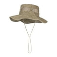 thumbnail image 1 of ZVNAΖH Mens Outdoor Hiking Hat Sun Protection Cap Wide Brim Fishing Hat Foldable Bucket Hats Beach Hats, 1 of 1