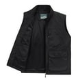thumbnail image 1 of ZVNAΖH Mens Outdoor Work Photo Cargo Safari Fishing Travel Vest Jacket Multi Pockets, 1 of 3