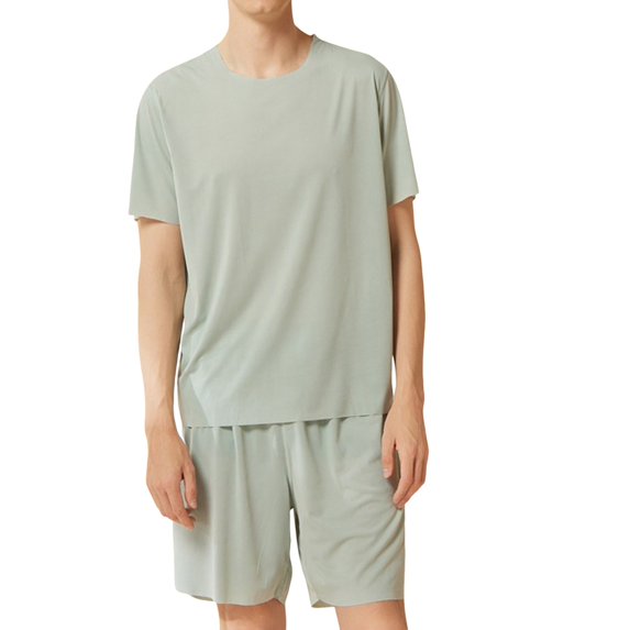 ZVNAΖH Mens Pajamas Set, Oversized Mens Lounge Set Sleepwear Homewear, Super Soft Comfty