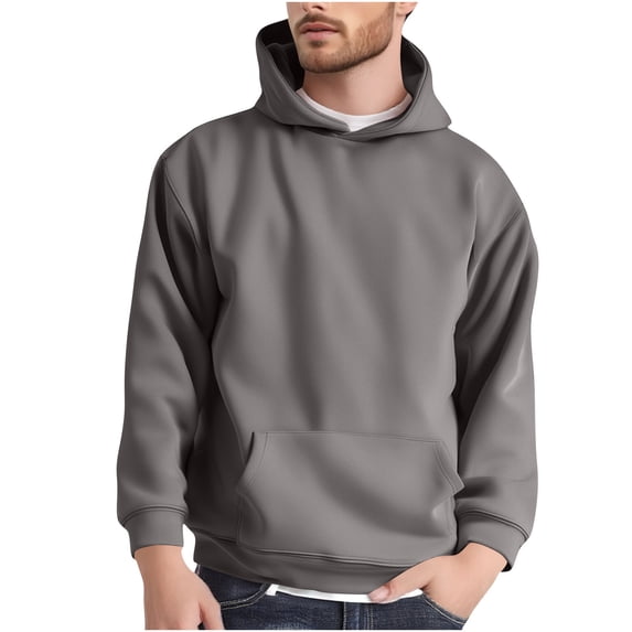 ZVNAΖH Mens Pullover Hoodies Sale Hooded Sweatshirt Lightweight Long Sleeve with Kanga Pocket