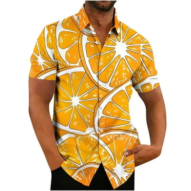 ZVNAΖH Mens Shirts,Hawaiian Shirts for Men Summer Tropical Shirts Casual Short Sleeve Button Down Shirts
