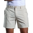 thumbnail image 1 of ZVNAΖH Mens Shorts Elastic Waistband with Pockets Mens Summer Casual Sports Cotton and Linen Shorts, 1 of 7