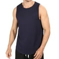 thumbnail image 1 of ZVNAΖH Mens Workout Tank Tops Sleeveless Shirts Curved Hem Tees Summer Tops for Casual Gym Muscle Training, 1 of 6