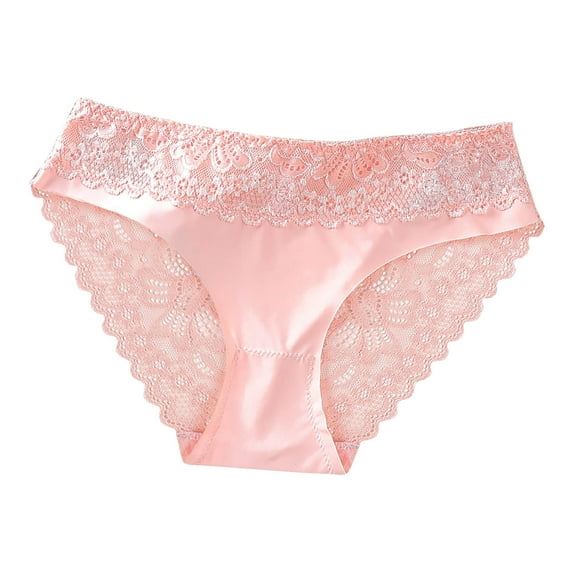 ZVNAΖH Panties for Women,Women Sexy Lace Underwear Lingerie Thongs Panties Ladies Hollow Out Underwear,Women's Panties