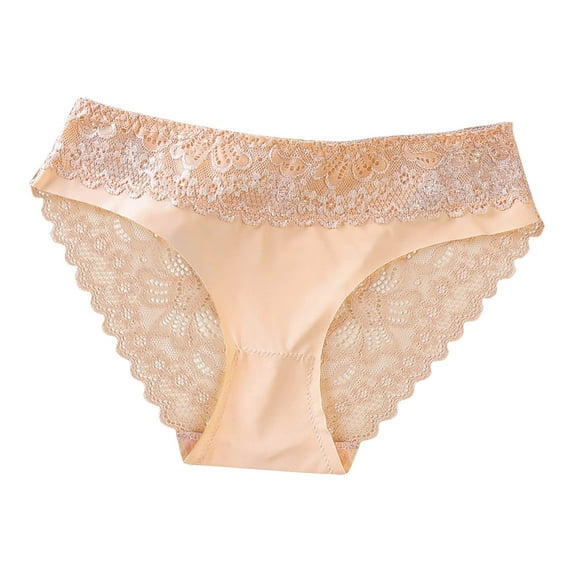 ZVNAΖH Panties for Women,Women Sexy Lace Underwear Lingerie Thongs Panties Ladies Hollow Out Underwear,Women's Panties