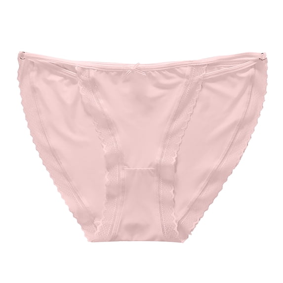 ZVNAΖH Panties for Women,Women's Panties,Weight Women's Traceless Ultra Thin Ice Silk Briefs Sexy Lace Breathable Briefs,Panties for Women Plus Size