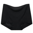 thumbnail image 1 of ZVNAΖH Panties for Women,Women's Panties,Women's Solid High Waist Tummy Controlling Warm Underwear Sexy Underwear Briefs,Panties for Women Plus Size, 1 of 3