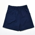 thumbnail image 1 of ZVNAΖH Shorts for Women with Pockets Cotton and Linen Pants for Women High Waisted Wide Leg Shorts Women, 1 of 5