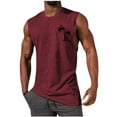 thumbnail image 1 of ZVNAΖH Tank Tops for Men, Men's Tanks On Sale, Mens Tank Tops Summer Casual Crew Neck Loose Fit Sports Sleeveless Muscle Tops, 1 of 5