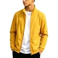 thumbnail image 1 of ZVNAΖH Teen Boys' Windbreaker Jacket, Youth Full-Zip Stand Collar Outdoor Casual Jacket with Pockets, Lightweight Athletic Coat for Fall, 12-18 Years, 1 of 9