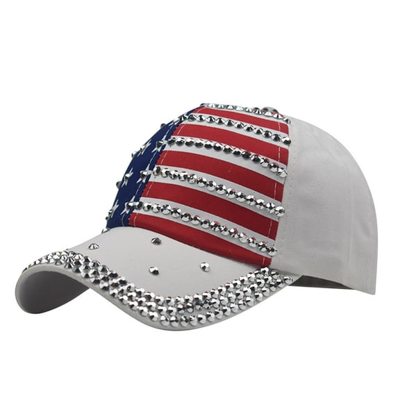 ZVNAΖH Unisex Baseball Caps for Adults 4th of July Baseball Cap Patriotic American Flag Baseball Hats