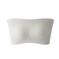 thumbnail image 1 of ZVNAΖH Womens Bras Clearance,Daily Bra,Women's Stretch Strapless Bra,Summer Bandeau Bra,Plus Size Strapless Bra,Comfort Wireless Bra,Bras for Women Plus Size, 1 of 5