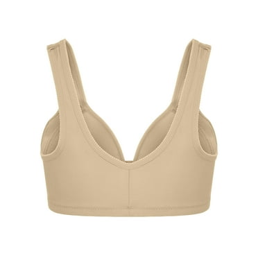 ZVNAΖH Womens Bras,Daily Bra,Women's Bra Wire Free Underwear One-Piece Bra Everyday Underwear,Push Up Lace Bra