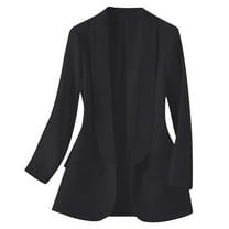 ZVNAΖH Womens Casual Blazer Jackets Shawl Collar Long Sleeve Open Front Work Office Business Blazers with Pockets