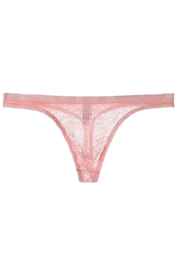 ZVNAΖH Womens Floral Lace G-string Thongs Sexy Underwear Comfortable Breathable Panties Mid Waist Hip Lift Underpant