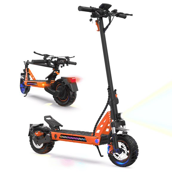 ZVOFB Electric Scooter Adults,1000W Motor Fast Off Road E Scooter, 28Mph Max Speed & 45 Miles Max Range, APP & Turn Signals,330lbs MAX Load,All-Terrain E-Scooter E3