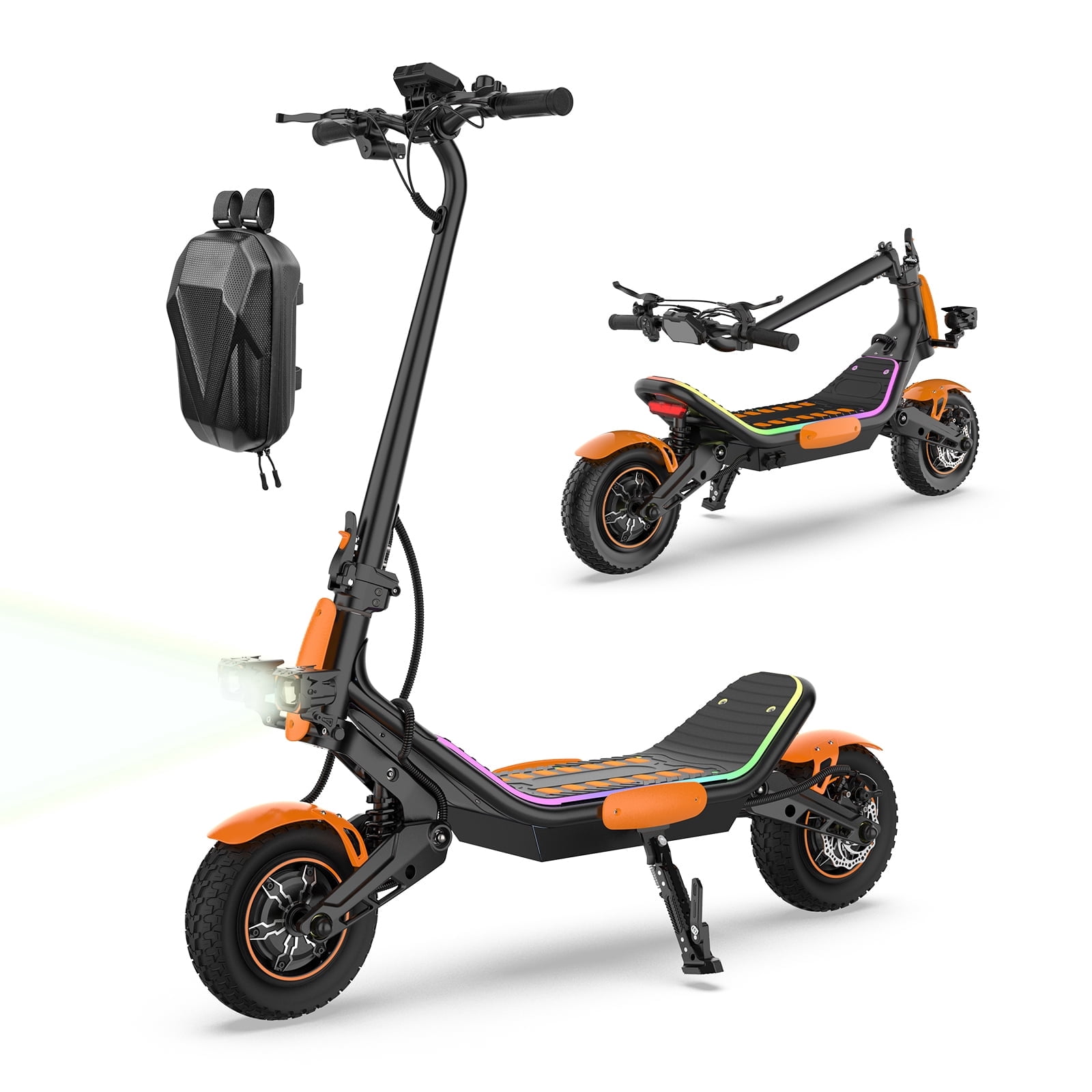 ZVOFB Electric Scooter Adults,44Mph Max Speed & 47 Miles Max Range