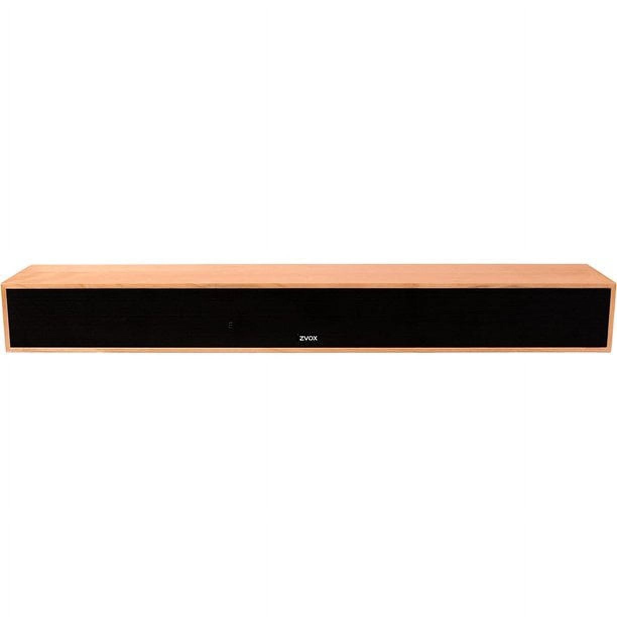 ZVOX AV357 24" Dialogue Clarifying TV Speaker Soundbar, Cherry
